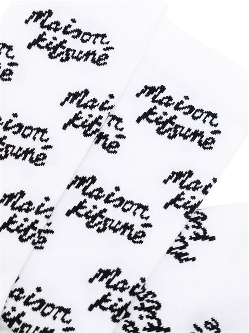 Calzini con monogramma MAISON KITSUNE | NM06441KT0014P100